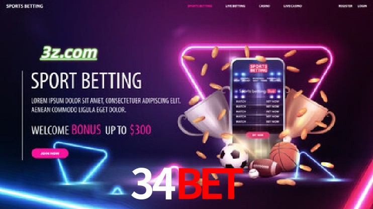 34bet-Apostas Antes e Durante os Eventos